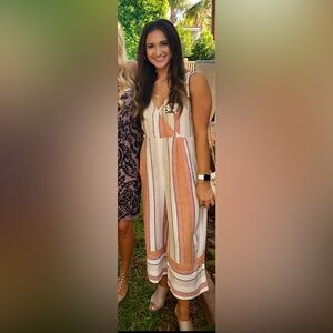 BP Multicolor Striped Jumpsuit